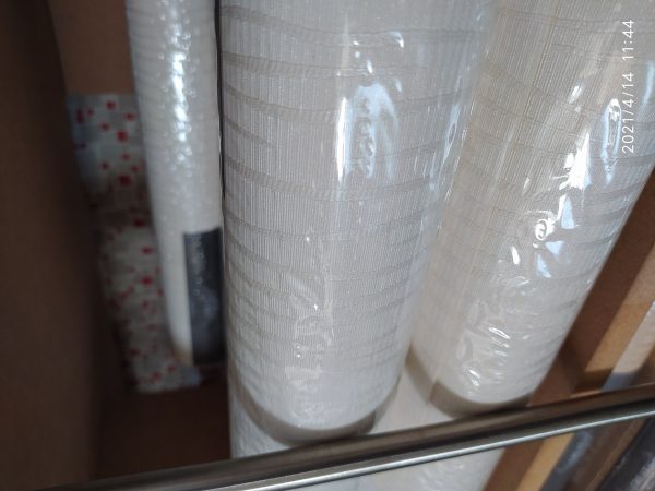 Papel Tapiz 621900 Crema Lineas Textura Moderno - Image 2