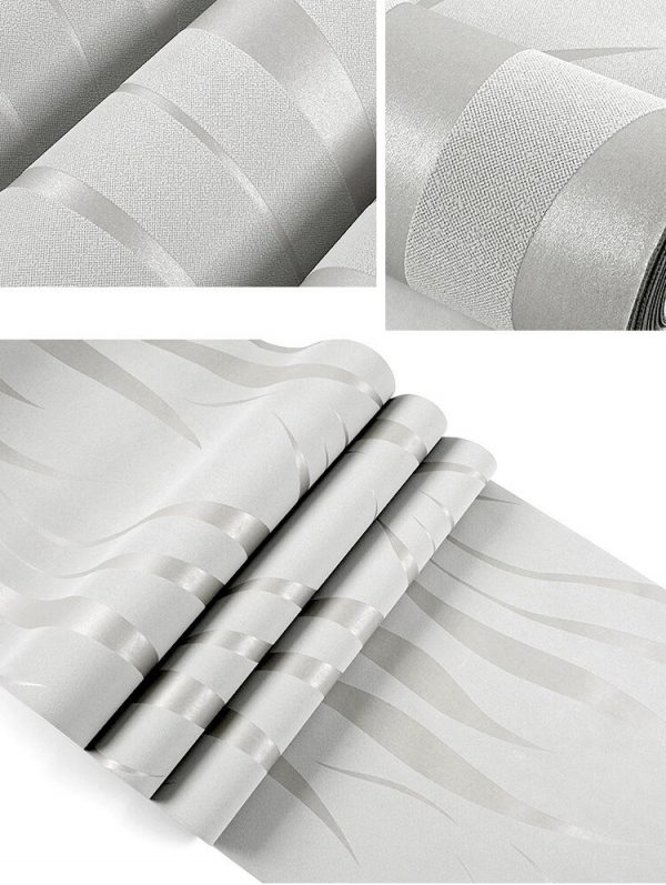 Papel Tapiz Wp23801 Gris Textura Ladrillos Moderno 3d - Image 5