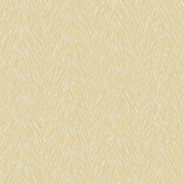 Papel Tapiz Mc120123 5m2 Textura Lineas Amarillo Plata