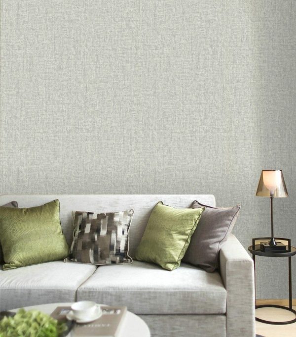Papel Tapiz Mc120150 5m2 Textura Gris Claro - Image 2