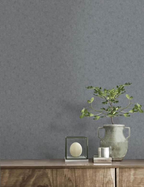 Papel Tapiz Mc120029 Cemento Gris Obscuro
