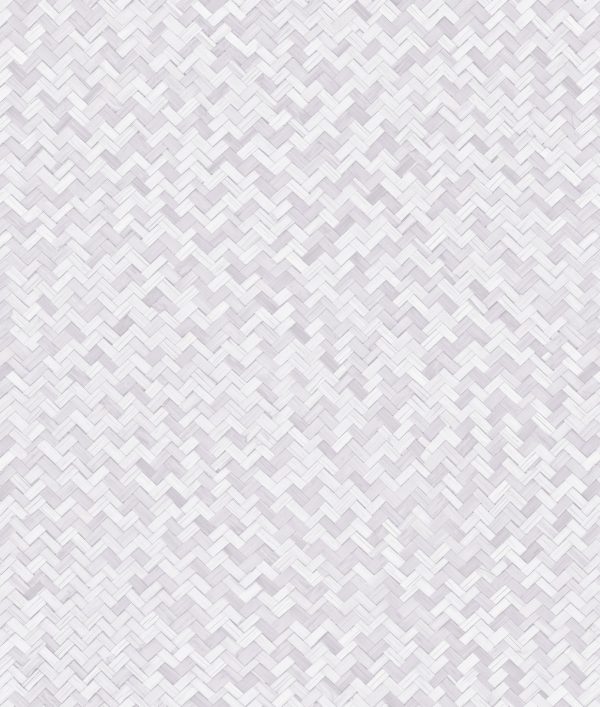 Papel Tapiz Ma160108 Wallpaperdeco Ratan Blanco