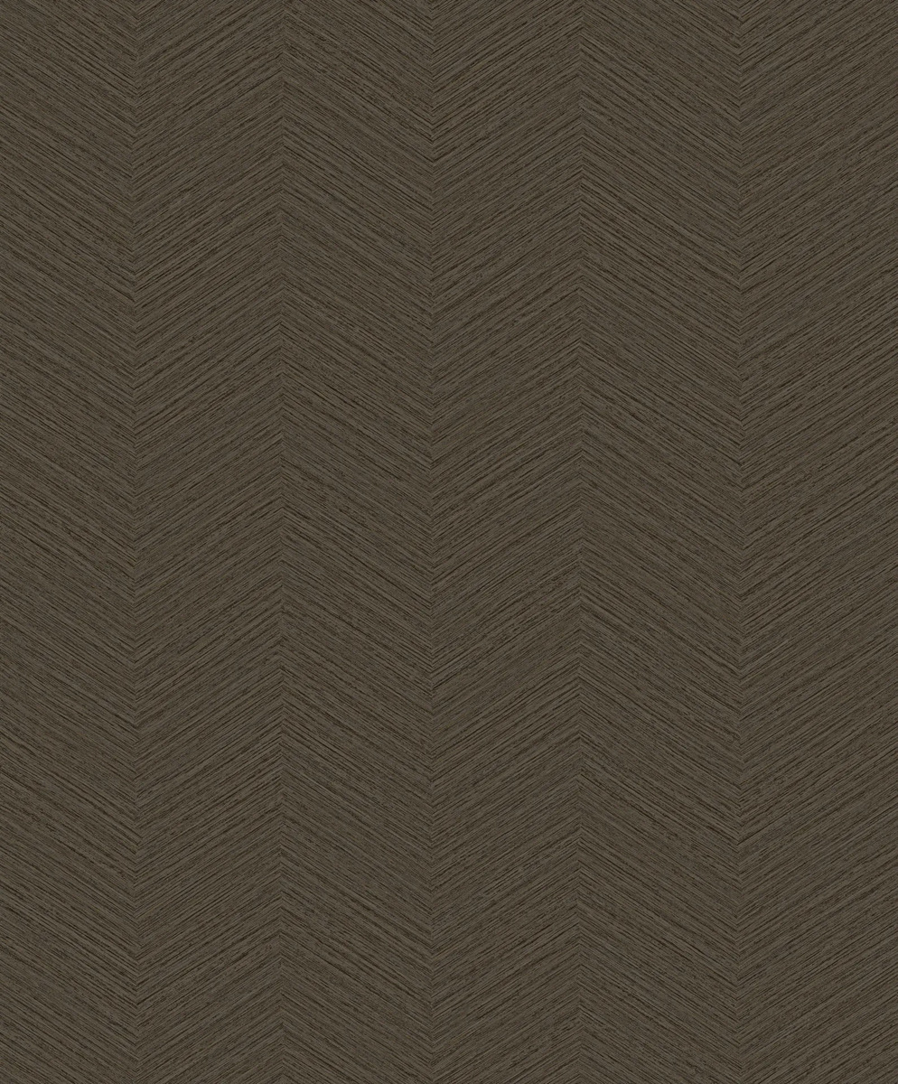 Papel Tapiz Lp261403 5m2 Textura Figura Chevron Cafe Obscuro